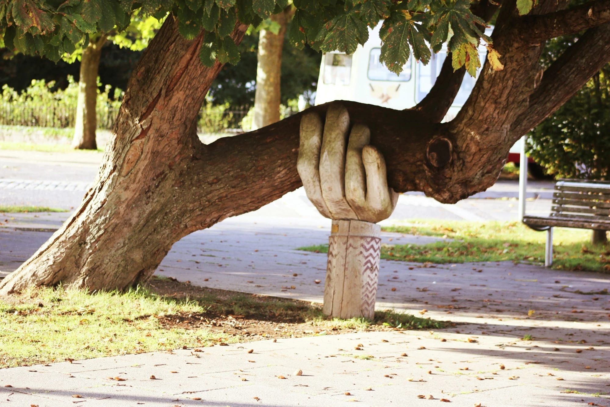 A person managing intrusive, repetitive OCD thoughts