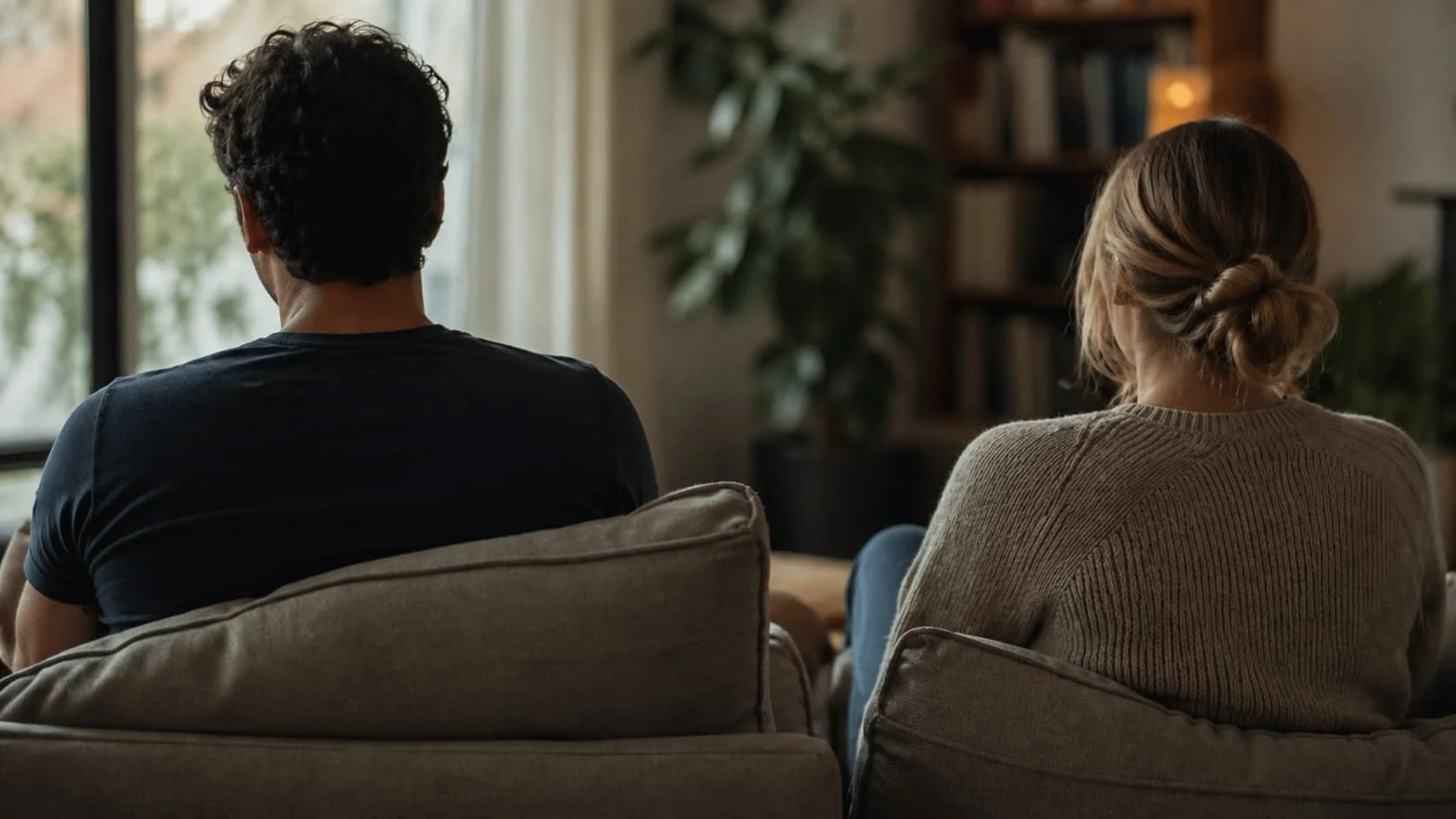 A couple navigating anxious, intrusive doubts in their relationship